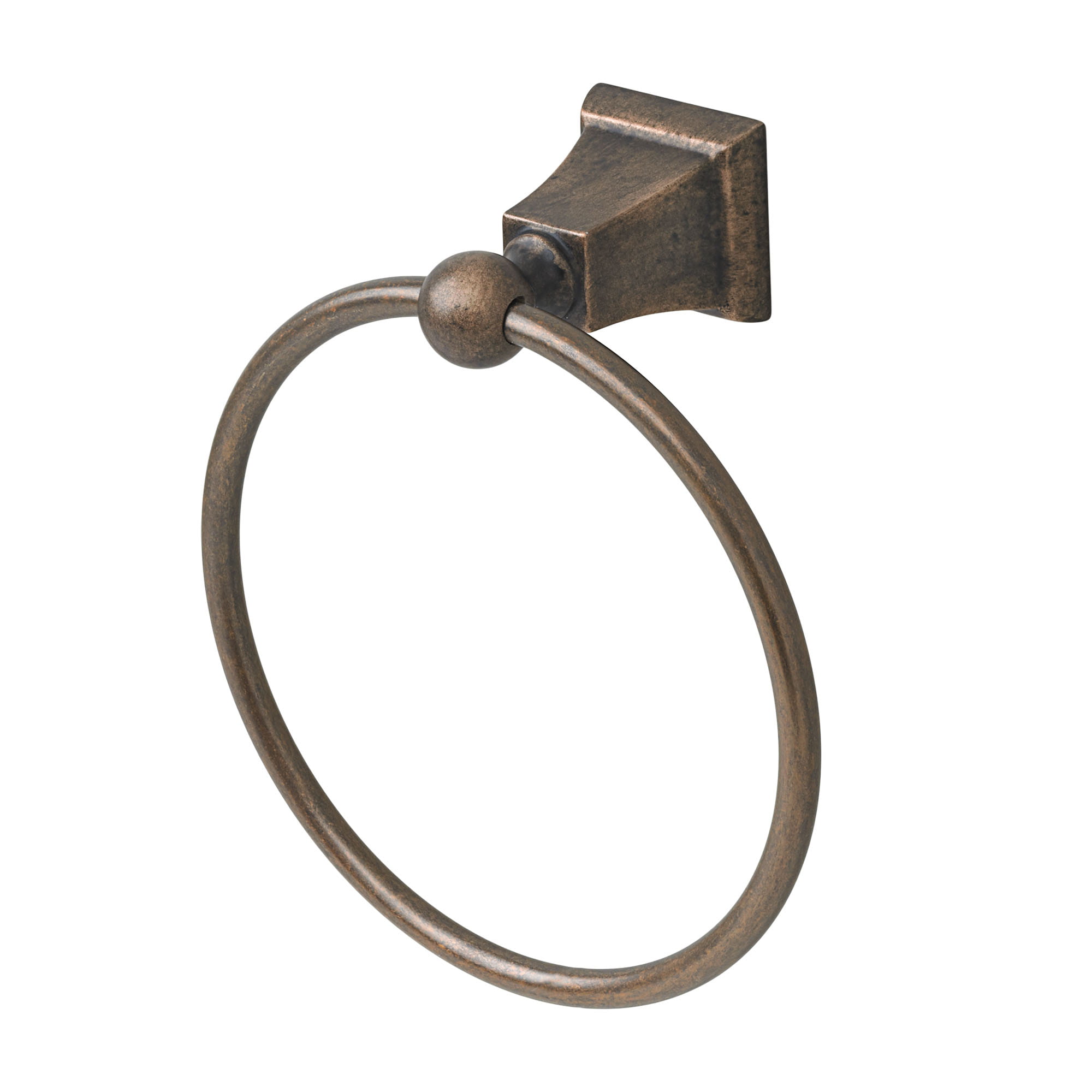 Traditional Square Towel Ring OIL RUBBED BRONZE